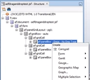 Creating an ADF Read Only Table