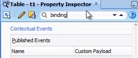 Searching in the ADF Property Inspector