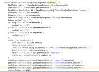 Code to be added to the dniAction