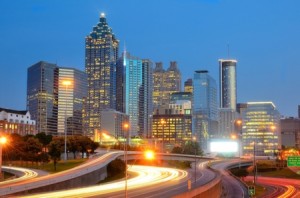 Downtown Atlanta, Georgia skyline