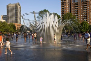 COLUMBUS, OHIO - JULY 10, 2011: Thousands attend the grand openi