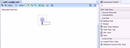 Adding Control Flow items to the application