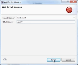 Add Servlet Mapping dialog